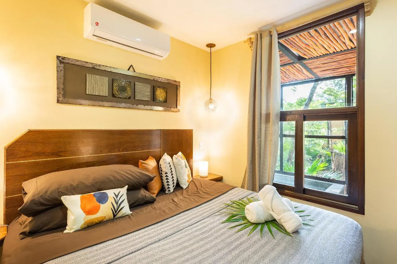 度假居 Tulum Jungle Cabins With Plunge Pool