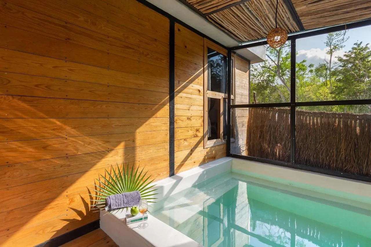 Tulum Jungle Cabins With Plunge Pool Holiday home